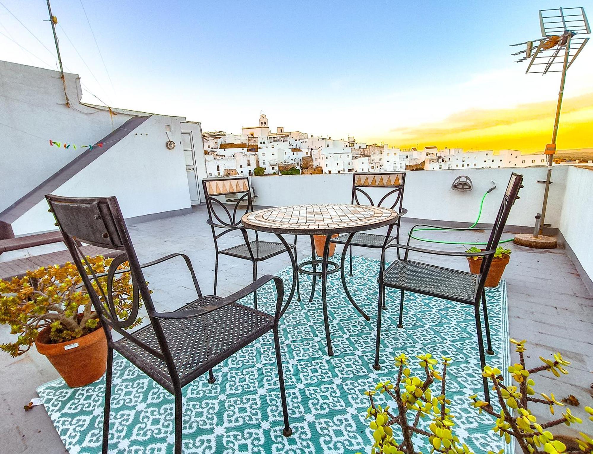 Precioso ático en Vejer Lejlighed Vejer de la Frontera Eksteriør billede